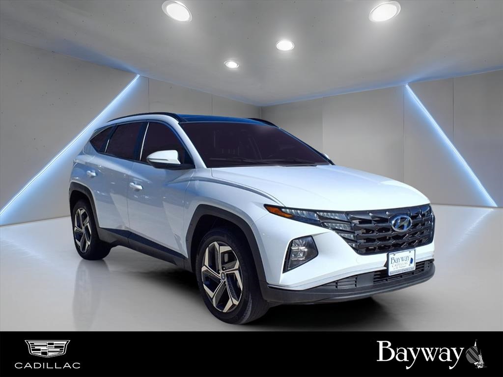 2022 Hyundai Tucson Hybrid SEL Convenience White at DeMontrond Gulf Freeway