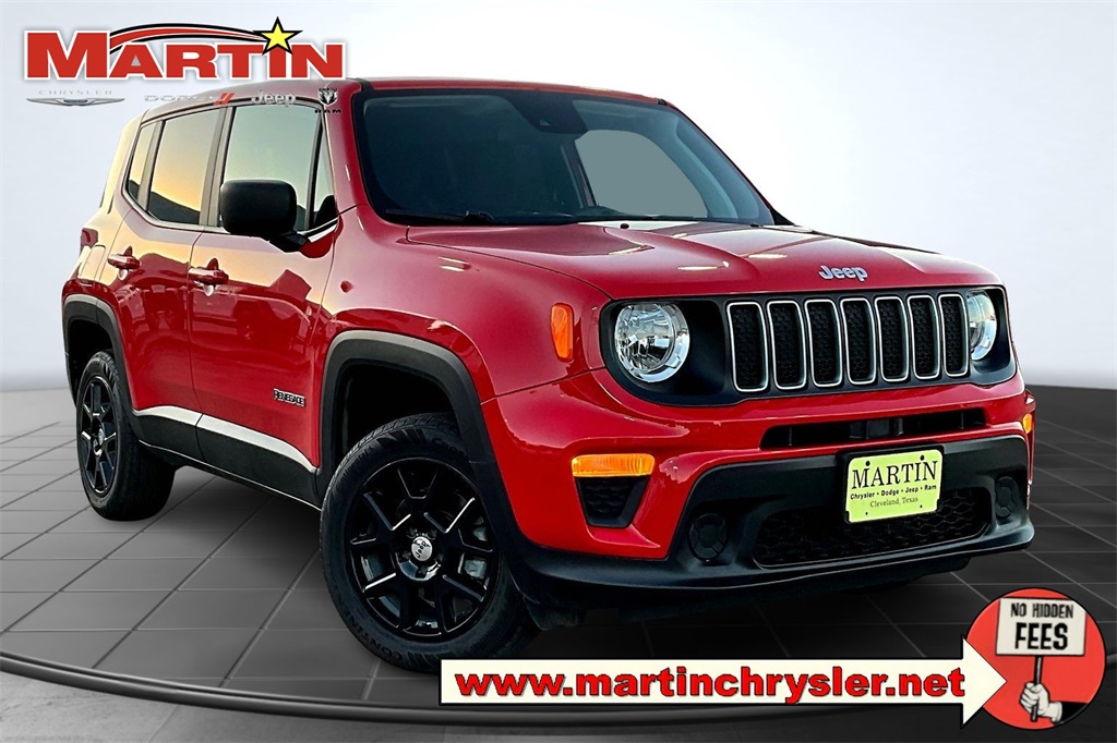 2023 Jeep Renegade Latitude Red at Mac Haik CDJR North Houston
