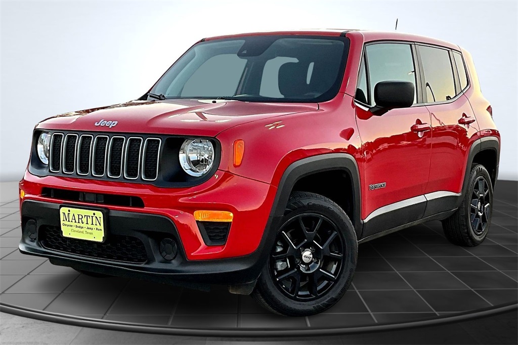 2023 Jeep Renegade Latitude Red at Mac Haik CDJR North Houston