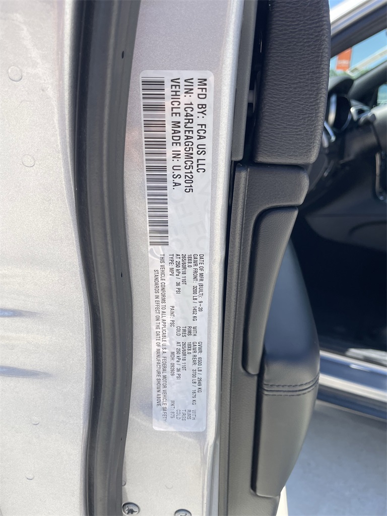 2021 Jeep Grand Cherokee Laredo E Silver at Wharton Chevrolet GMC