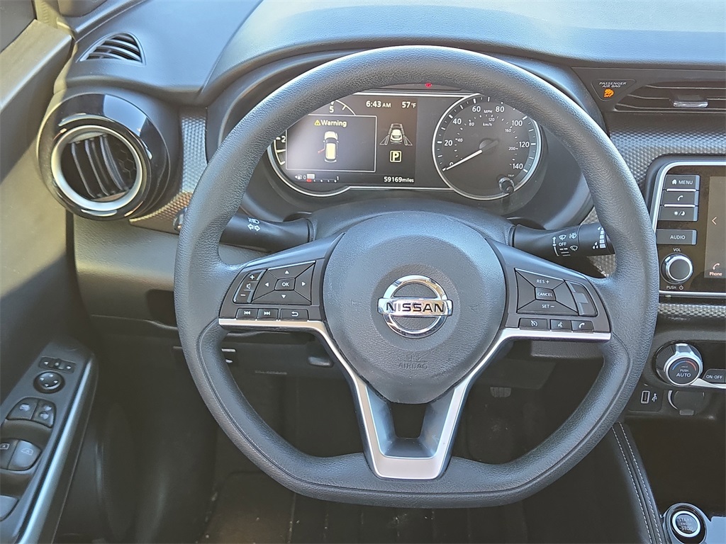 2020 Nissan Kicks SV White at Emmons Autoplex