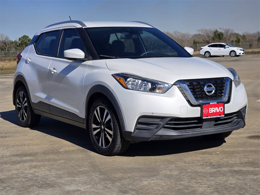 2020 Nissan Kicks SV White at Emmons Autoplex