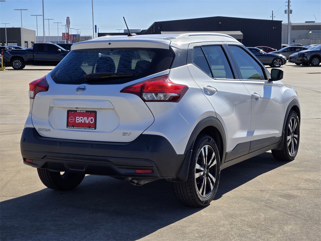 2020 Nissan Kicks SV White at Emmons Autoplex