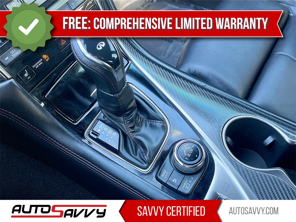 2022 INFINITI Q50 Red Sport 400 Gray at Central Houston Nissan