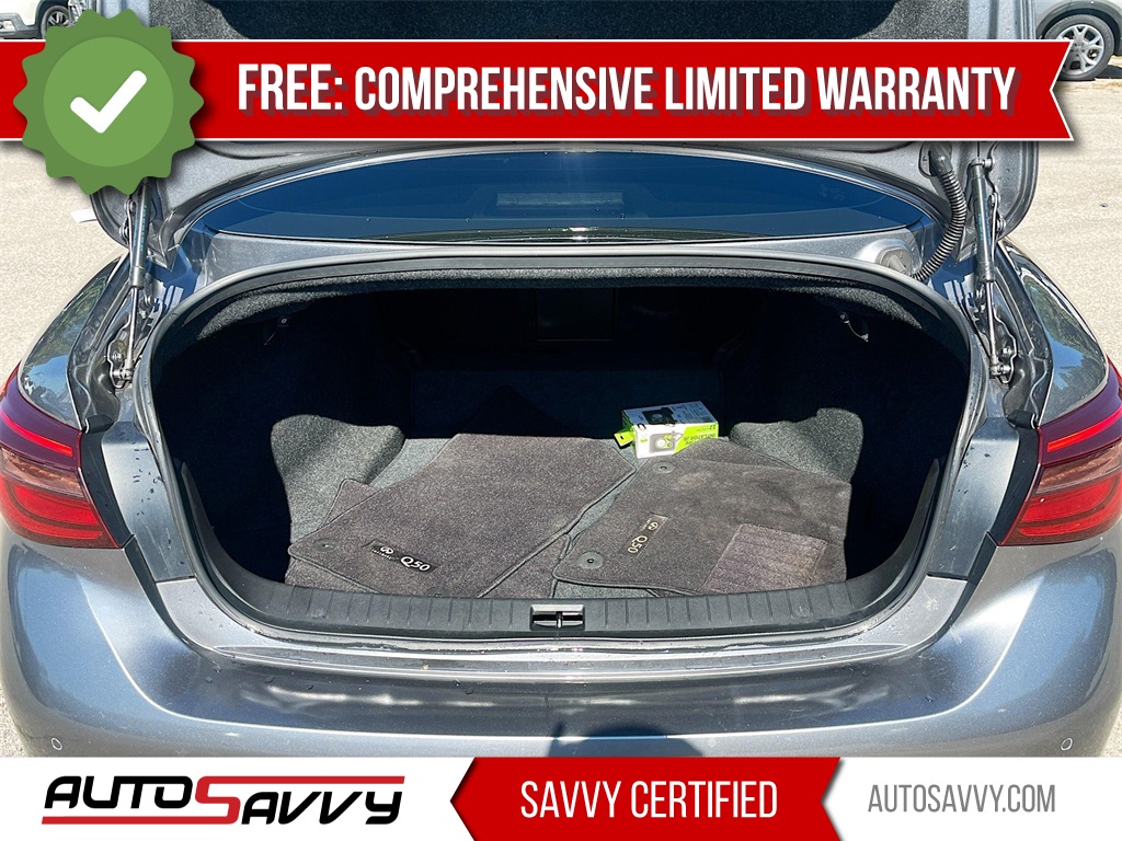 2022 INFINITI Q50 Red Sport 400 Gray at Central Houston Nissan