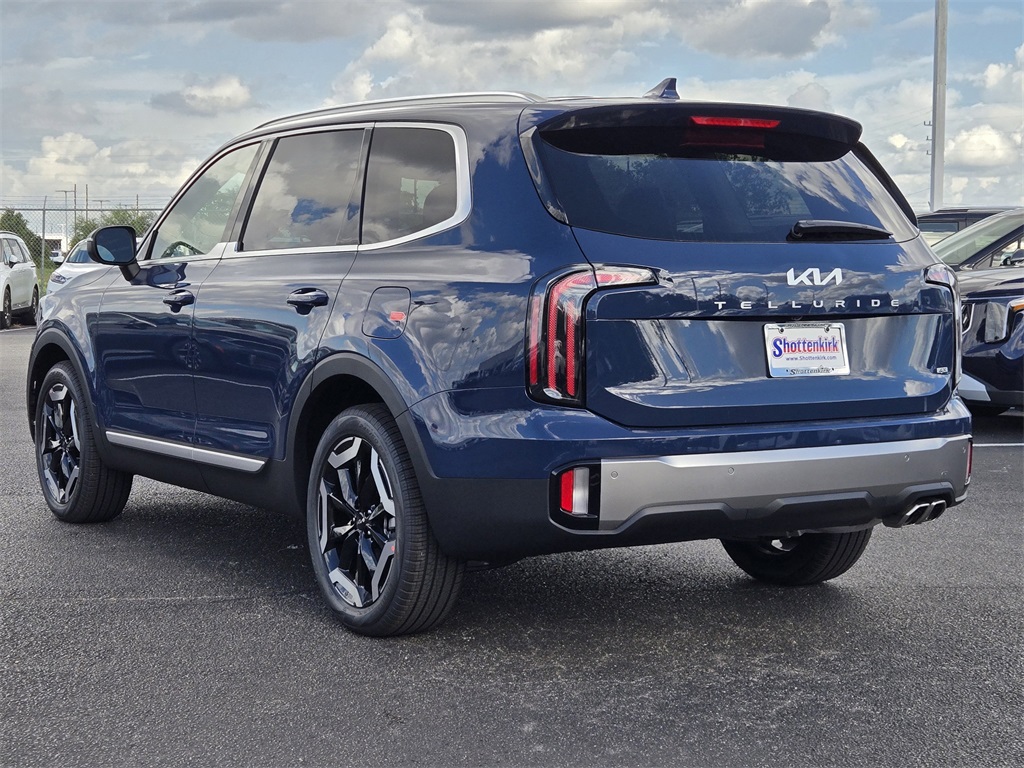 2025 Kia Telluride EX Blue at Shottenkirk Kia Fort Bend