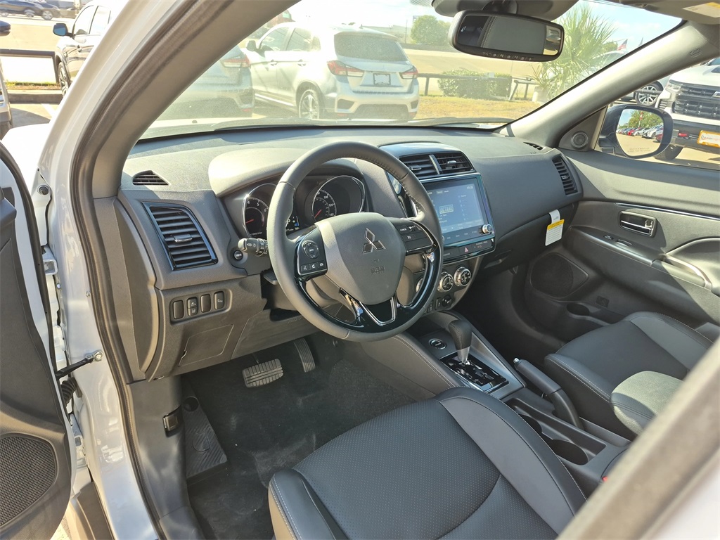 2025 Mitsubishi Outlander Sport SEL White at North Houston Mitsubishi