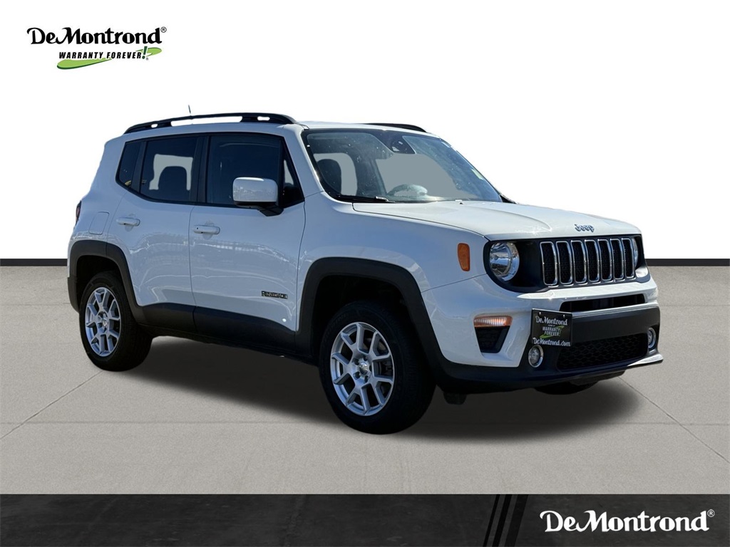 2021 Jeep Renegade Latitude White at Baytown Hyundai