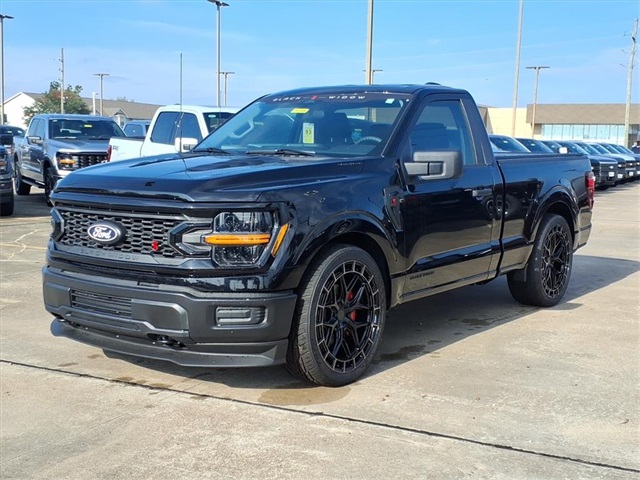 2025 Ford F-150 XL BLACK WIDOW SR Black at South Houston Nissan