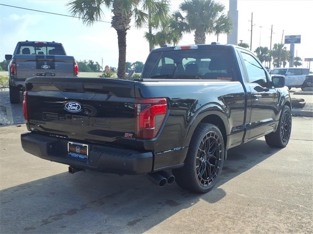 2025 Ford F-150 XL BLACK WIDOW SR Black at South Houston Nissan
