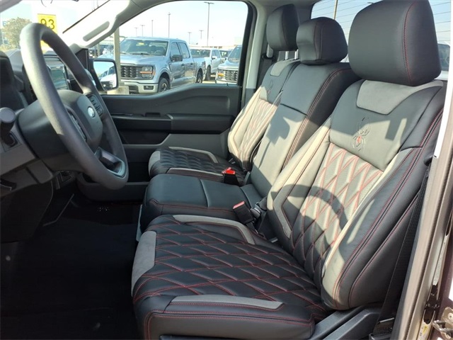 2025 Ford F-150 XL BLACK WIDOW SR Black at South Houston Nissan