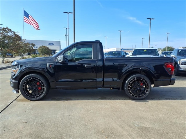 2025 Ford F-150 XL BLACK WIDOW SR Black at South Houston Nissan