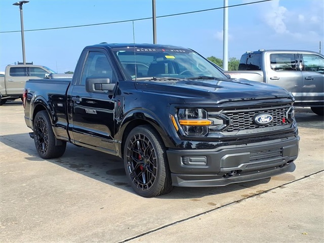 2025 Ford F-150 XL BLACK WIDOW SR Black at South Houston Nissan