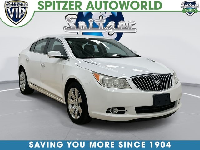 Summit White 2013 Buick LaCrosse Leather FWD Sedan Front-Wheel Drive 6-Speed Automatic