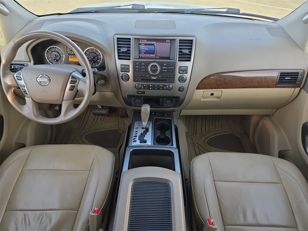 2015 Nissan Armada SL White at Parkway Family Mazda