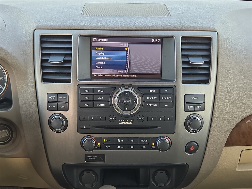 2015 Nissan Armada SL White at Parkway Family Mazda