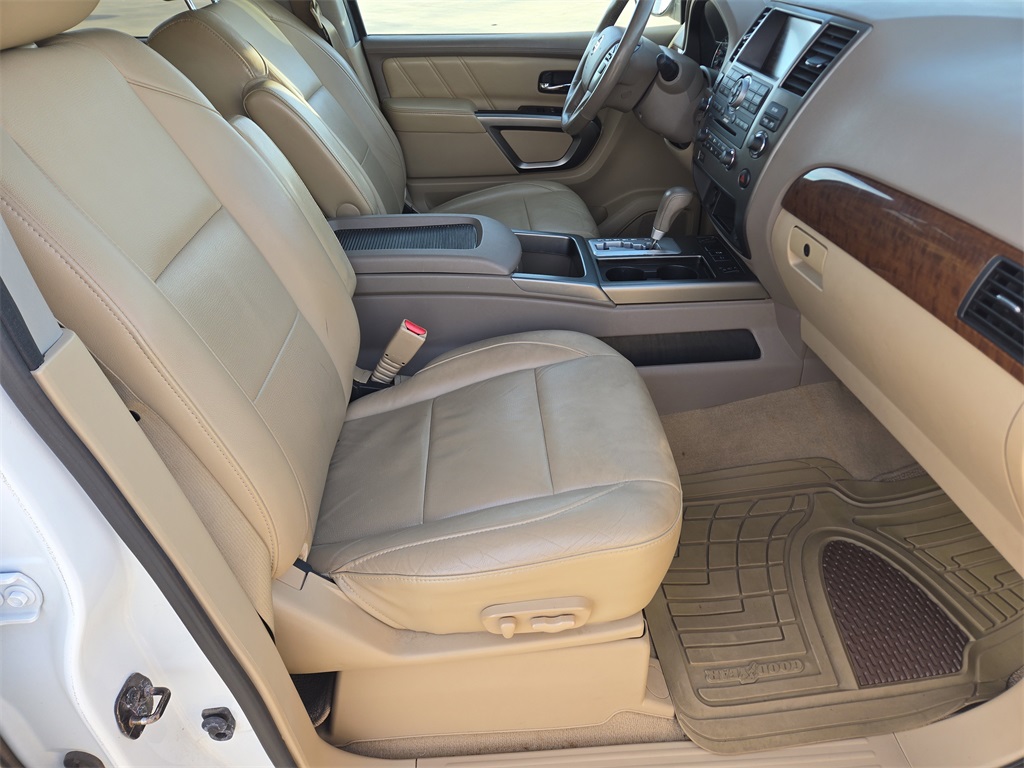 2015 Nissan Armada SL White at Parkway Family Mazda