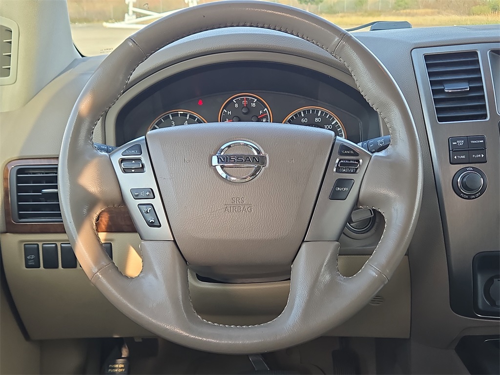 2015 Nissan Armada SL White at Parkway Family Mazda