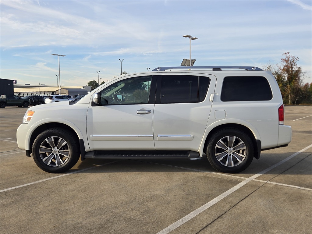 2015 Nissan Armada SL White at Parkway Family Mazda