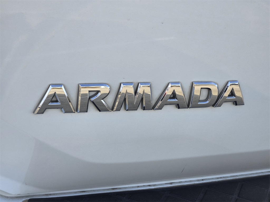 2015 Nissan Armada SL White at Parkway Family Mazda
