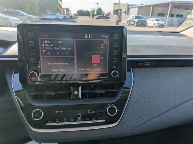 2022 Toyota Corolla LE White at Davis Toyota of Orangeburg