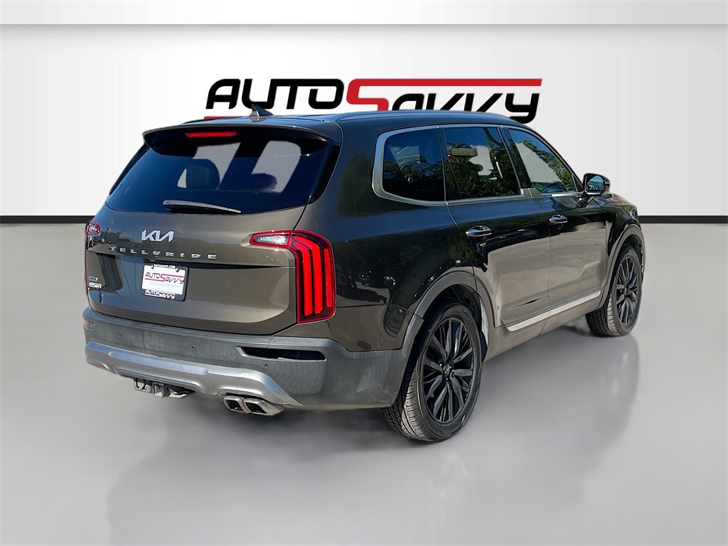2022 Kia Telluride SX Green at Joe Myers Mazda Kia