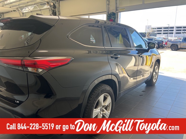 2023 Toyota Highlander LE Black at Don McGill Toyota