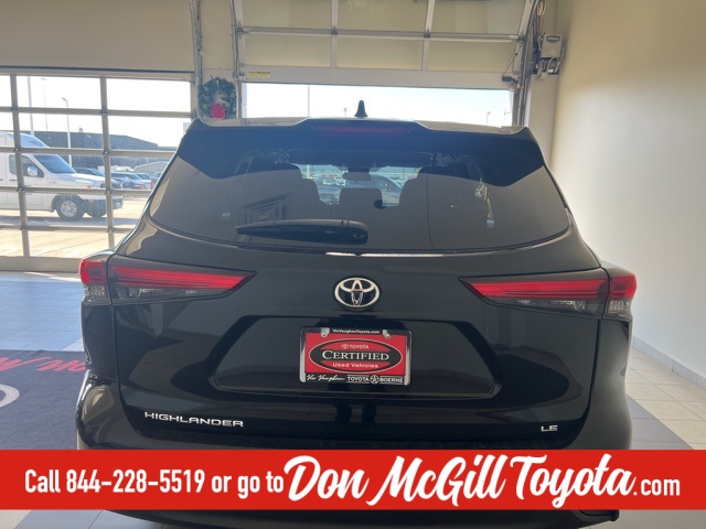 2023 Toyota Highlander LE Black at Don McGill Toyota