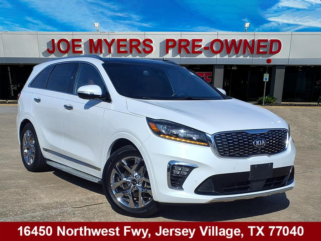 2019 Kia Sorento SX White at Shottenkirk Kia Fort Bend
