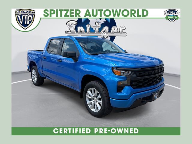 Riptide Blue Metallic 2025 Chevrolet Silverado 1500 Pickup Truck Four-Wheel Drive 8-Speed Automatic