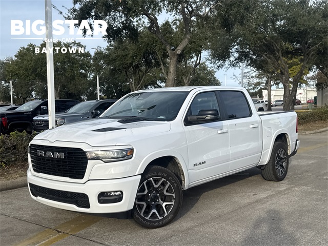 2025 Ram 1500 Laramie White at Tom Peacock Cadillac