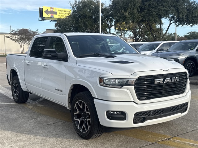 2025 Ram 1500 Laramie White at Tom Peacock Cadillac