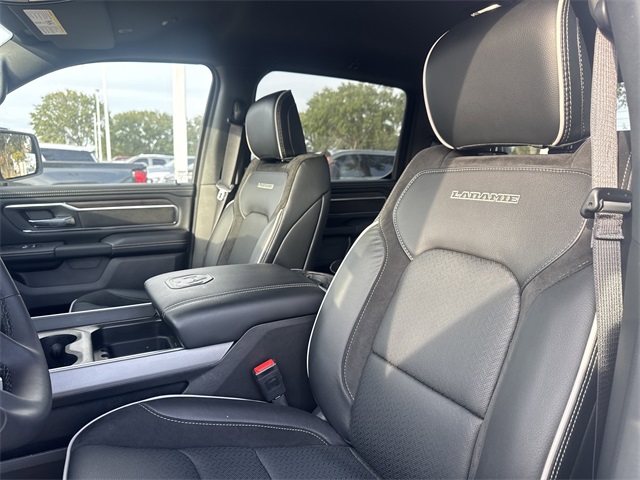 2025 Ram 1500 Laramie White at Tom Peacock Cadillac