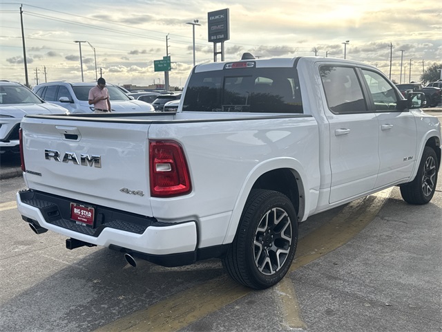 2025 Ram 1500 Laramie White at Tom Peacock Cadillac