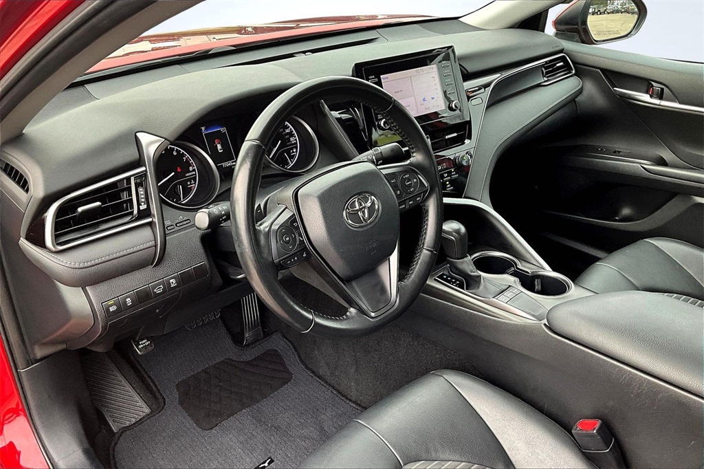 2023 Toyota Camry SE Red at Toyota of Victoria