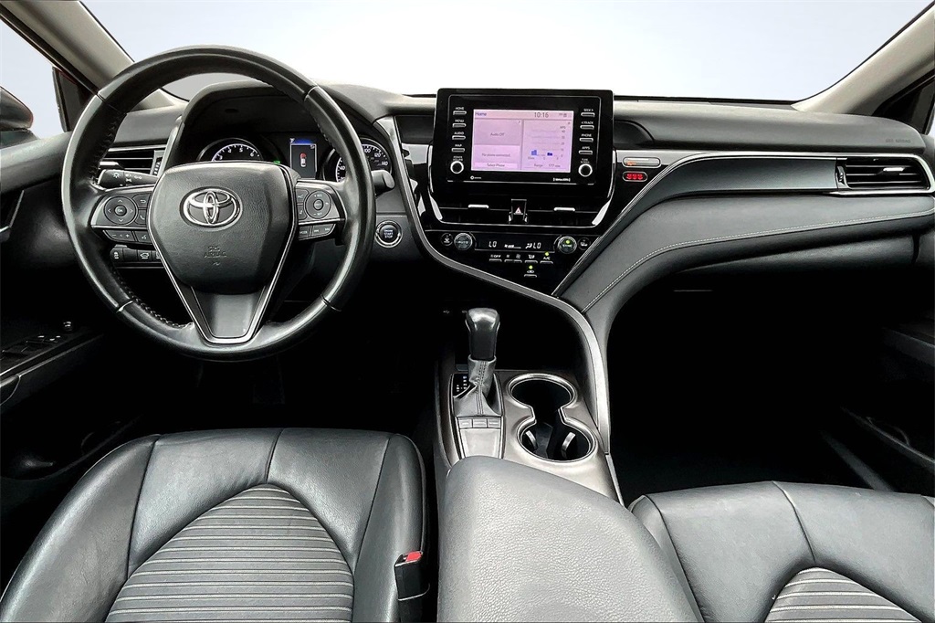 2023 Toyota Camry SE Red at Toyota of Victoria