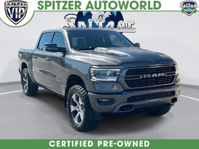Gray (Granite Crystal Metallic Clearcoat) 2024 RAM 1500 Pickup Truck Four-Wheel Drive 8-Speed Automatic