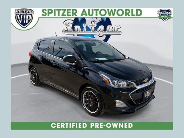 Mosaic Black Metallic 2022 Chevrolet Spark LS FWD Hatchback Front-Wheel Drive Continuously Variable Transmission