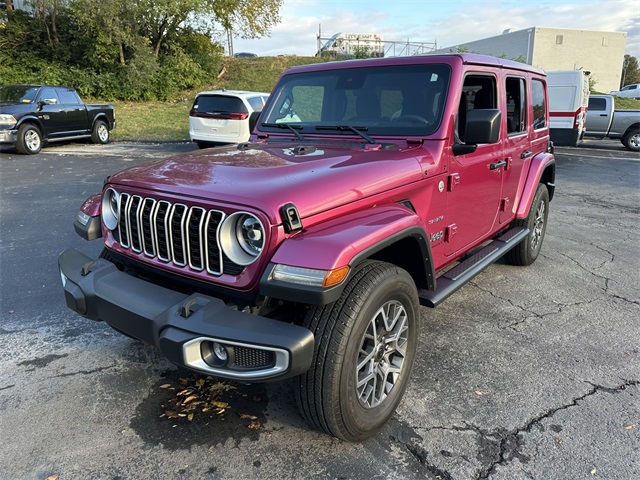 Certified 2024 Jeep Wrangler Sahara with VIN 1C4PJXEG9RW327291 for sale in Kansas City