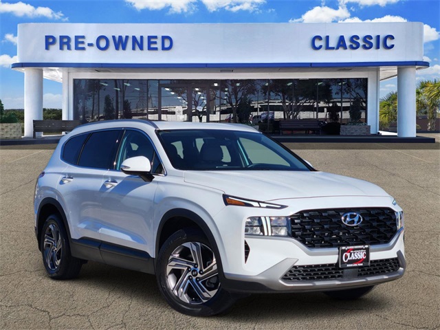 2023 Hyundai Santa Fe SEL White at Classic Elite Chevrolet Sugar Land