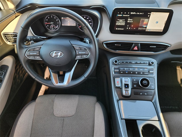 2023 Hyundai Santa Fe SEL White at Classic Elite Chevrolet Sugar Land