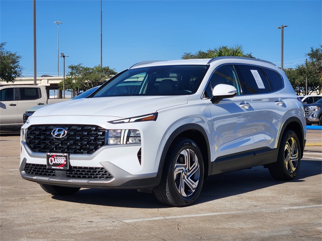 2023 Hyundai Santa Fe SEL White at Classic Elite Chevrolet Sugar Land