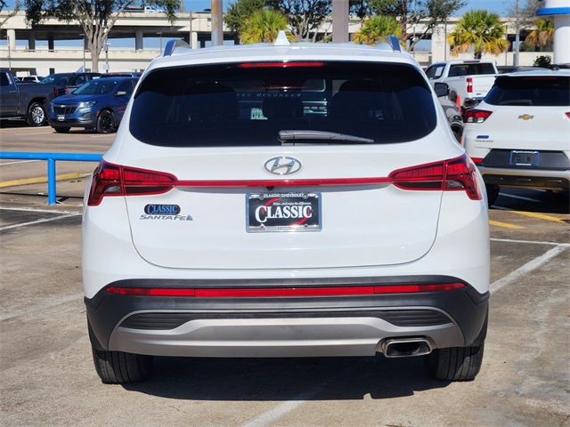 2023 Hyundai Santa Fe SEL White at Classic Elite Chevrolet Sugar Land