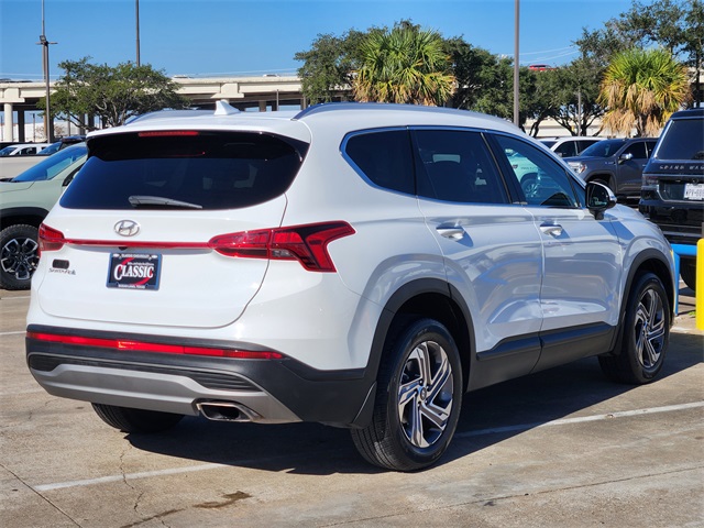 2023 Hyundai Santa Fe SEL White at Classic Elite Chevrolet Sugar Land