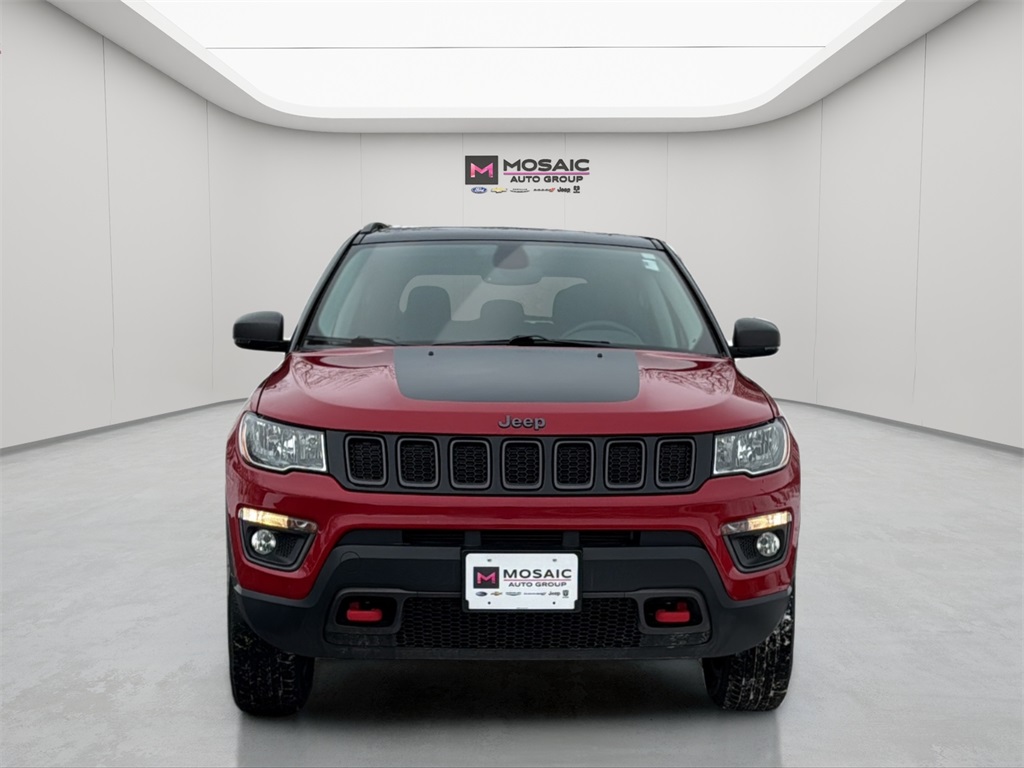 Used 2019 Jeep Compass Trailhawk with VIN 3C4NJDDB9KT697535 for sale in Zumbrota, Minnesota