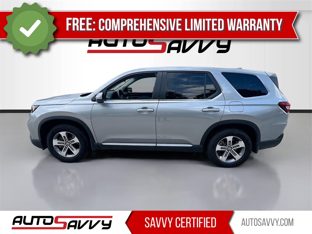 2025 Honda Pilot EX-L Silver at Classic Honda Galveston