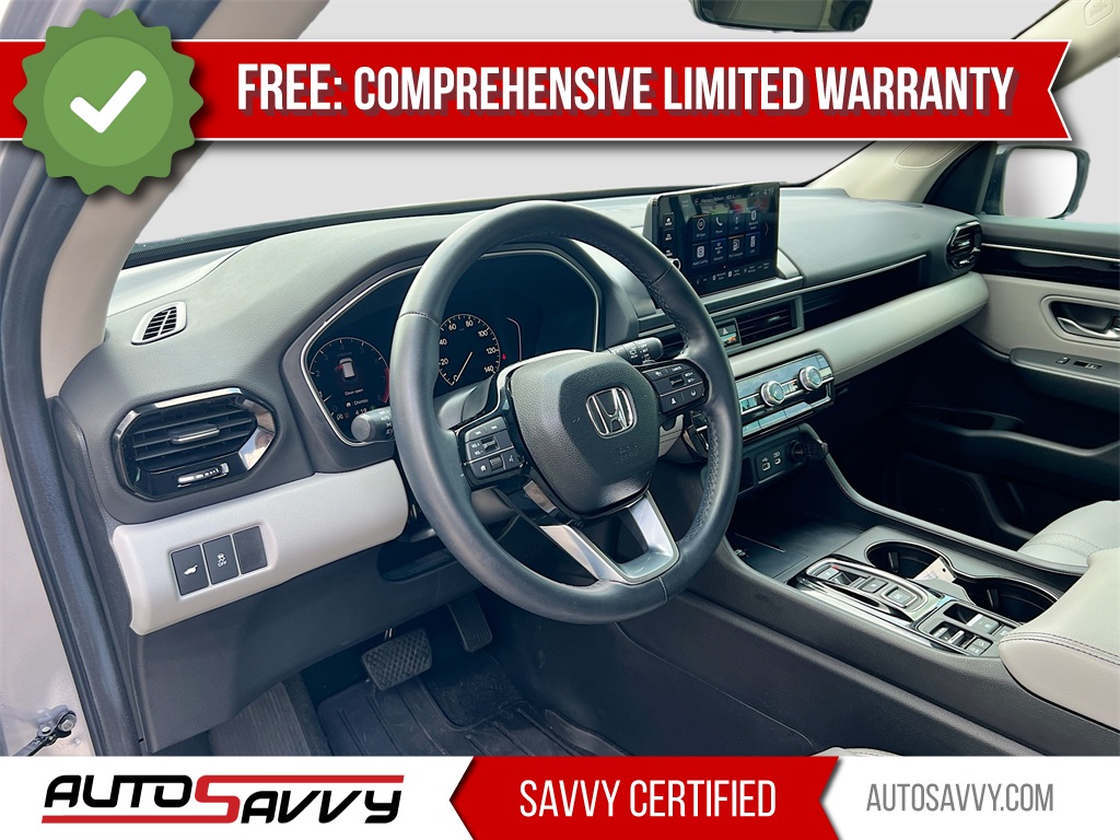 2025 Honda Pilot EX-L Silver at Classic Honda Galveston