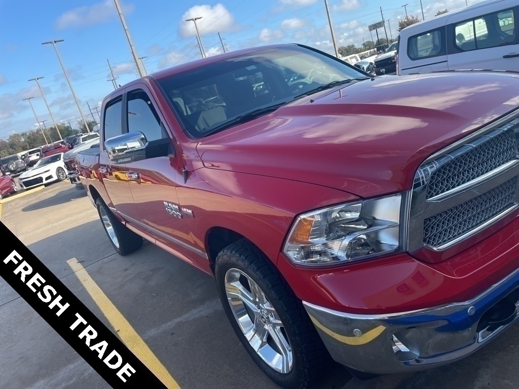 2017 Ram 1500 Lone Star Silver Red at Mac Haik CDJR North Houston