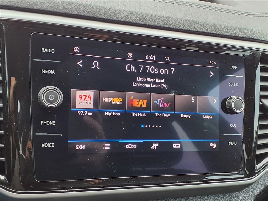 2022 Volkswagen Atlas 3.6L V6 SE w/Technology Silver at Victoria Chrysler Dodge Jeep Ram