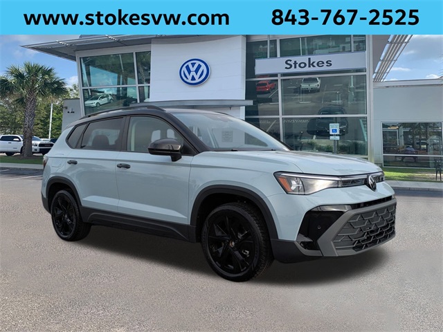 2026 Volkswagen Taos 1.5T SE Black Gray at Stokes Volkswagen